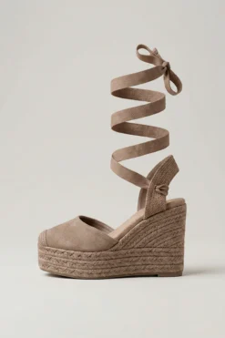 ALPARGATAS CUÑA TAUPE