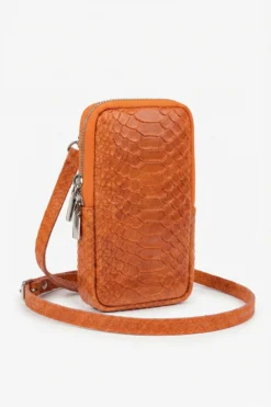 PHONE BAG EFECTO PIEL COCODRILO