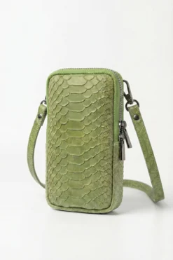 PHONE BAG EFECTO PIEL COCODRILO