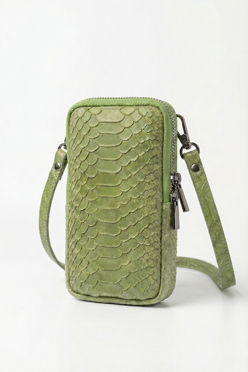 PHONE BAG EFECTO PIEL COCODRILO