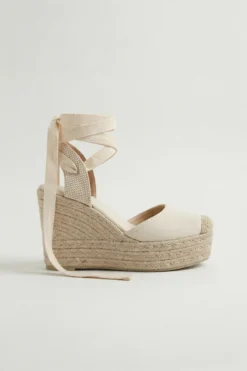 ALPARGATAS CUÑA BEIGE