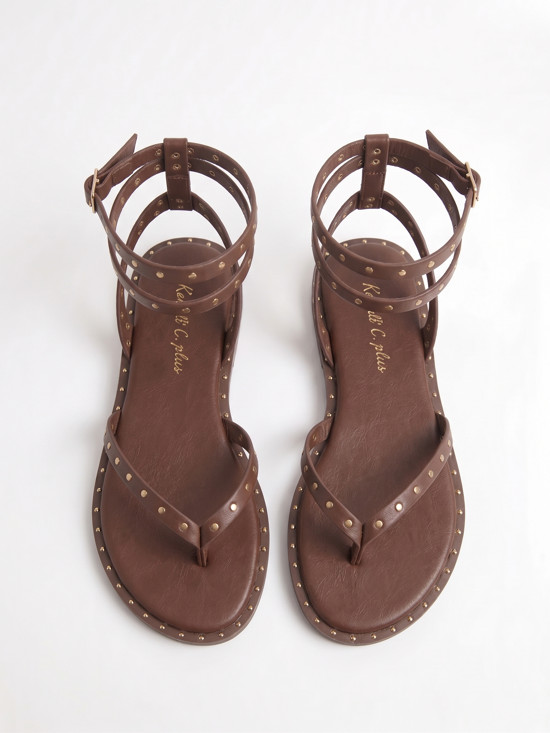 SANDALIAS TIRAS TACHAS - Imagen 4