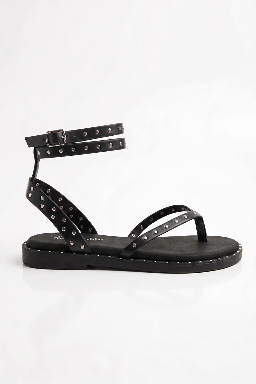 SANDALIAS TIRAS TACHAS