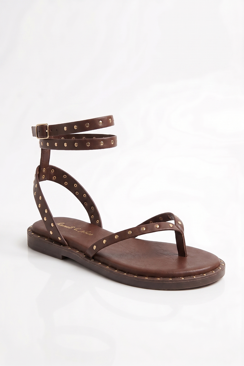 SANDALIAS TIRAS TACHAS - Imagen 3