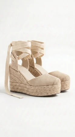 Alternative view of ALPARGATAS CUÑA BEIGE ANTELINA