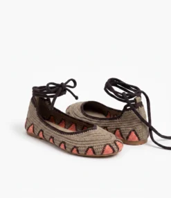 Alternative view of BAILARINAS CROCHET TREND TAUPE