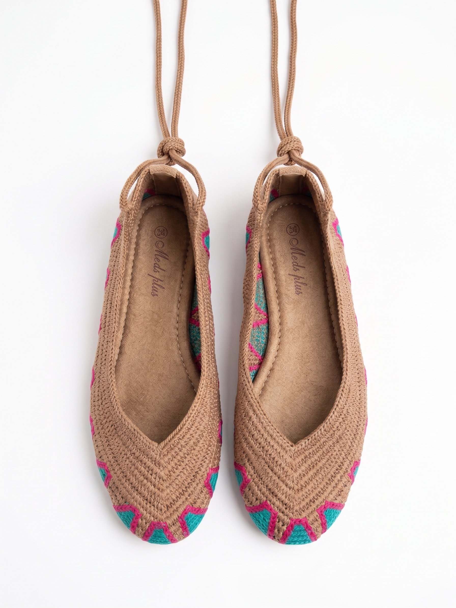 BAILARINAS CROCHET TREND CAMEL - Imagen 3