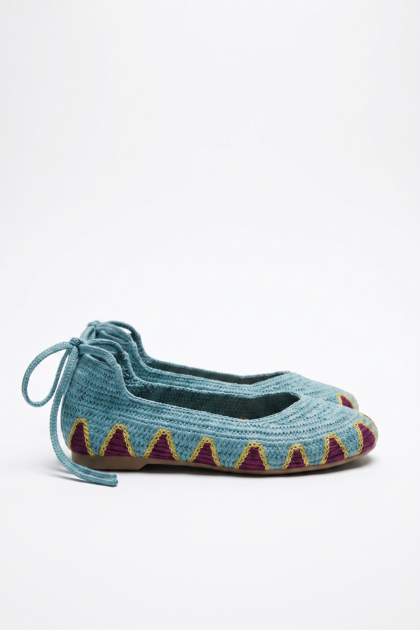 BAILARINAS CROCHET TREND TURQUESA