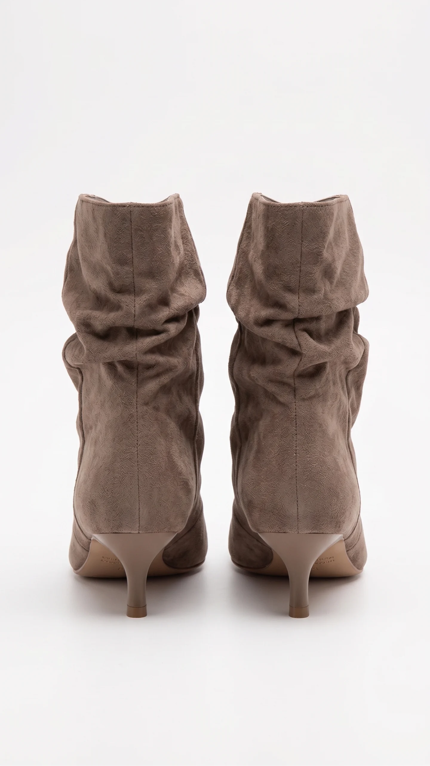 Botines de Tacón Kitten Slouchy con Caña Ancha - Imagen 3