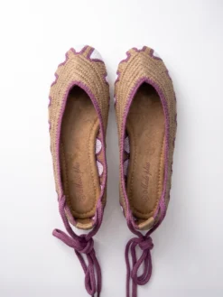 Alternative view of BAILARINAS CROCHET TREND TAUPE MALVA