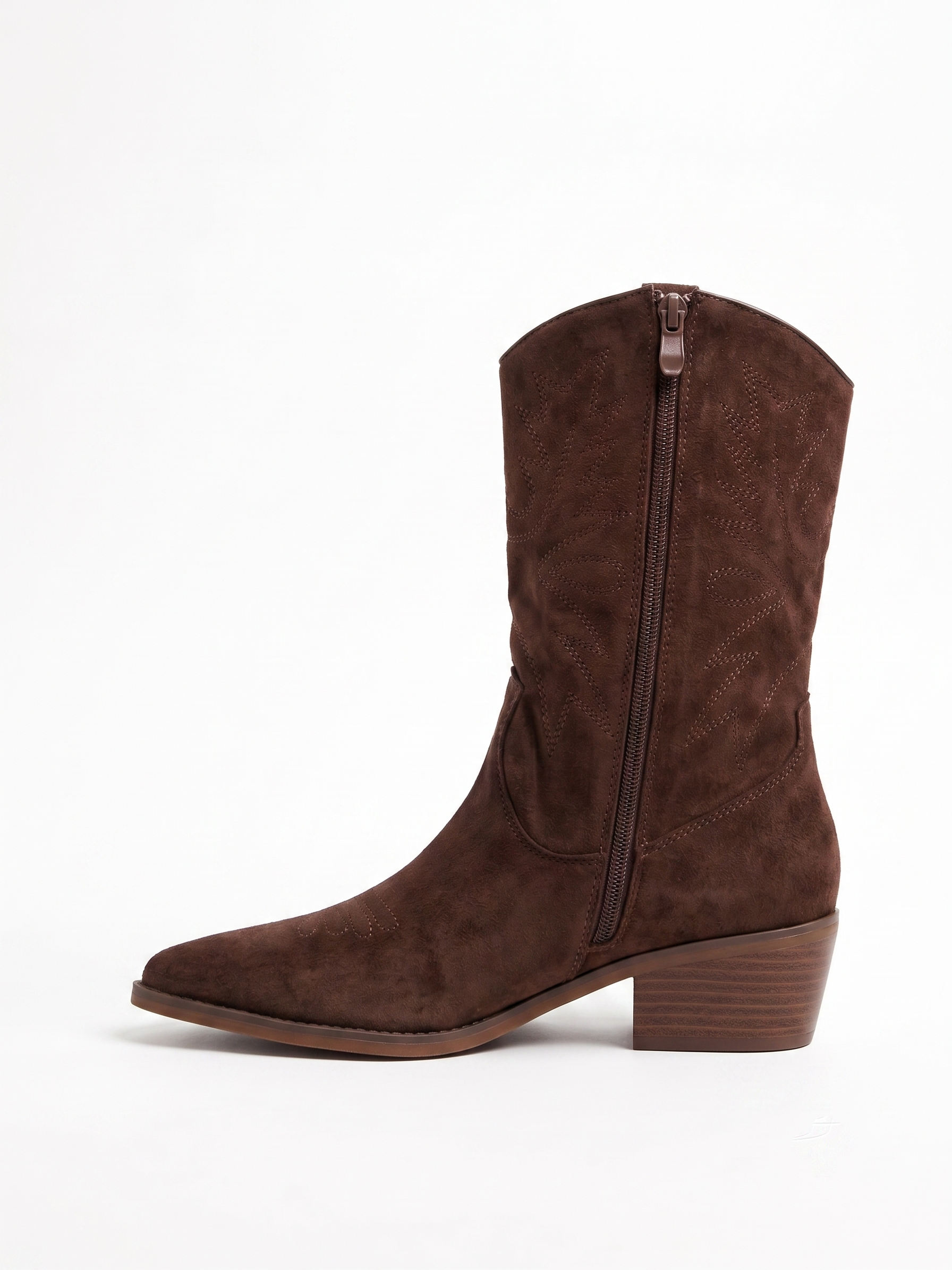BOTAS COWBOY WESTERN MARRÓN - Imagen 4