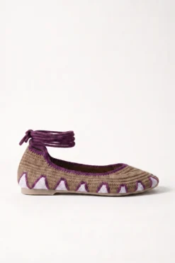 BAILARINAS CROCHET TREND TAUPE MALVA