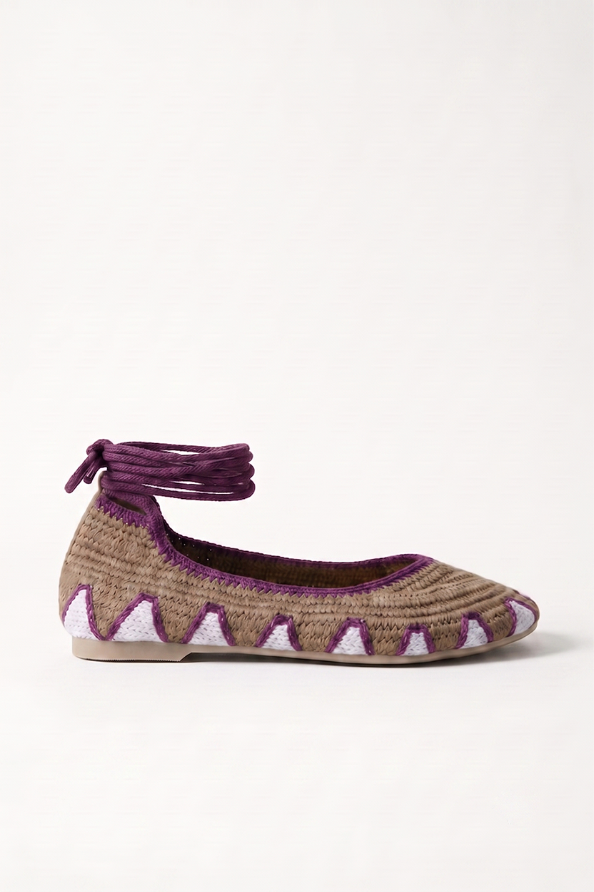 BAILARINAS CROCHET TREND TAUPE MALVA