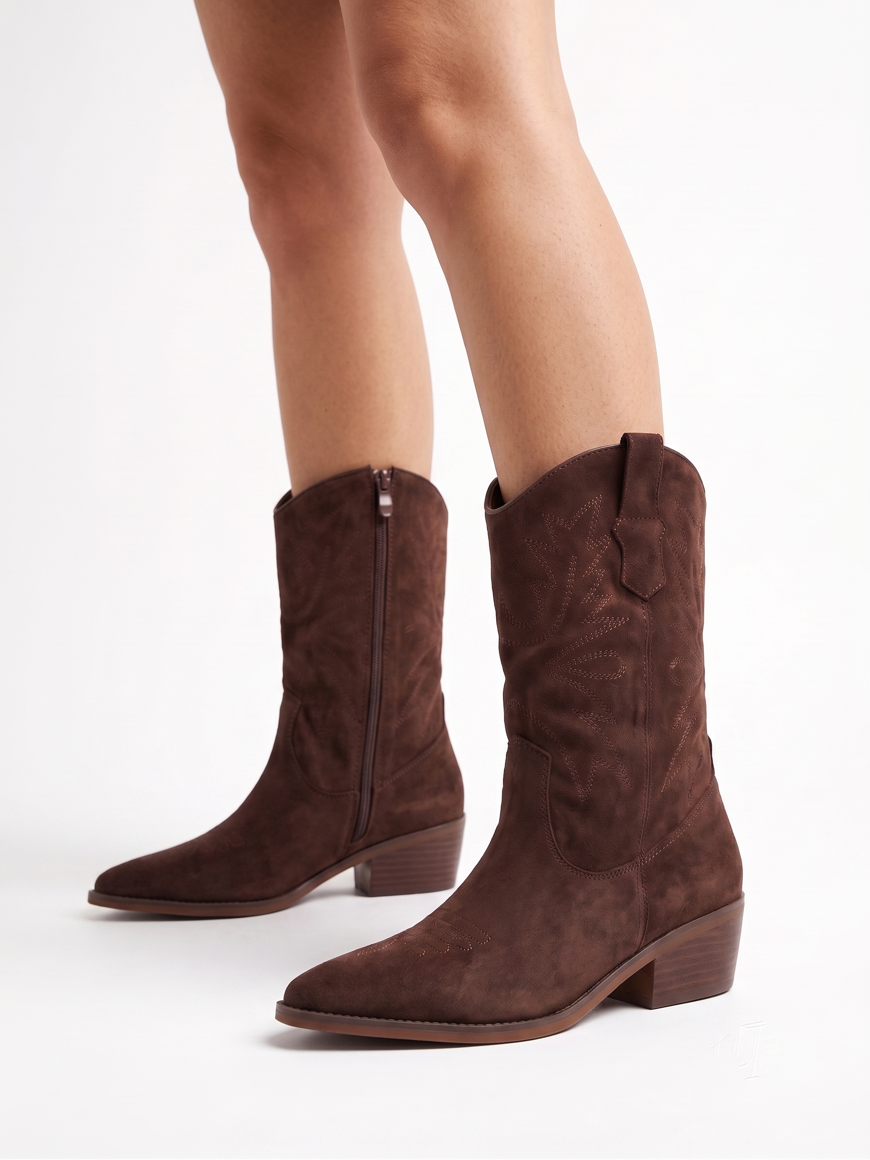 BOTAS COWBOY WESTERN MARRÓN - Imagen 3