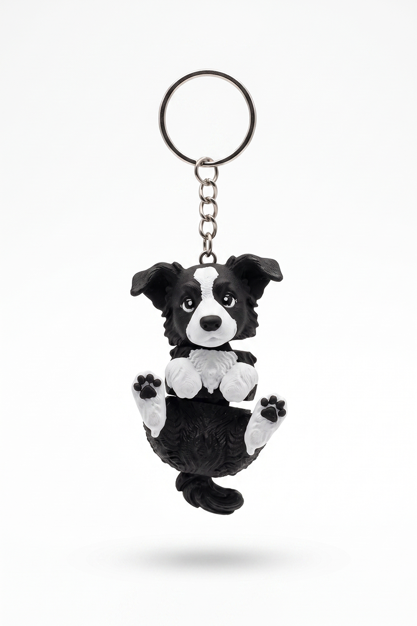 LLAVERO BORDER COLLIE