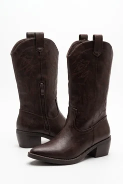 Alternative view of BOTAS COWBOY POLIPIEL BROWN